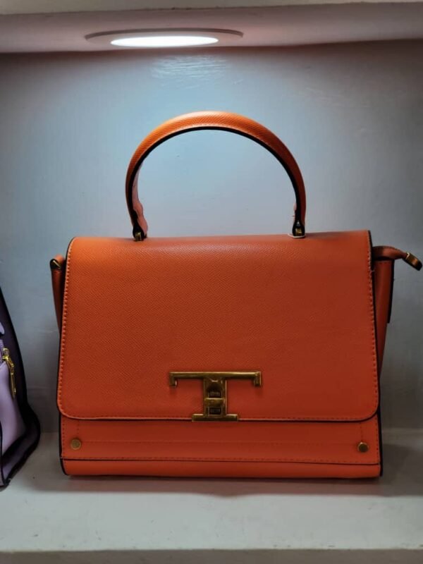 Cartable à rabat Orange