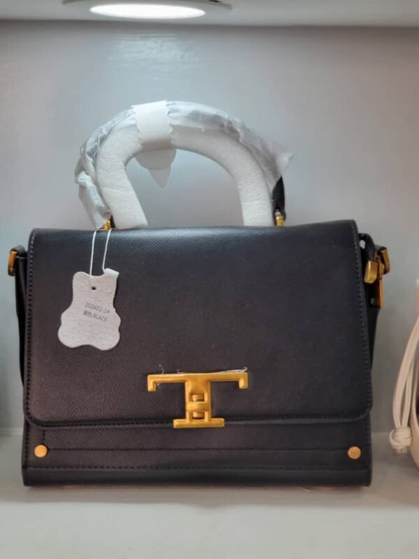 Cartable classique grainé Noir