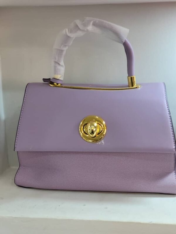 Sac à main trapèze Lilas